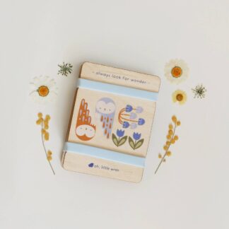 Little Nature Press - Mini Wooden Flower Press - Owl Design